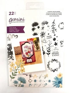 Crafter's Companion Zwillinge Schicht Stempel & Stanzen Land Wildblumen #678227 - Bild 1 von 5