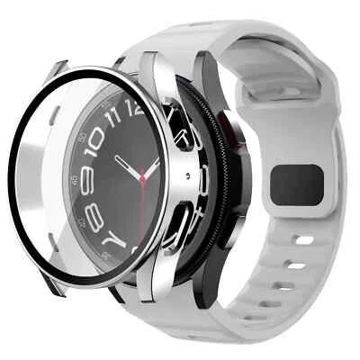 Correa + Funda para Reloj Samsung Galaxy 7/6/5/4/FE 40/44mm Correa Silicona Foto 1 de 4