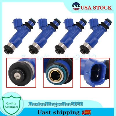 4x inyectores de combustible para Subaru Forester XT 2008-2011 2,5 L H4 842-12341 16611-AA720 Foto 1 de 4