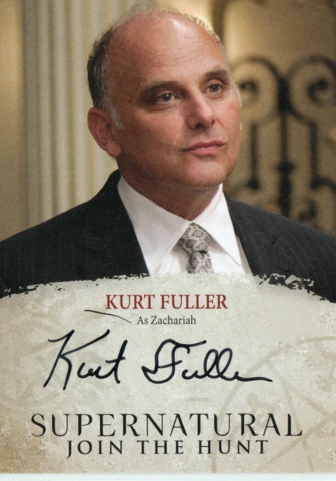 Supernatural Seasons 4-6 Auto Autograph KF Kurt Fuller As Zachariah - Image 1 of 1