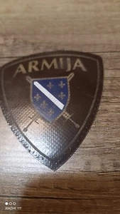 Golden Lilly Amblem Patch Of Army Bosnien Herzegovina - Bild 1 von 3