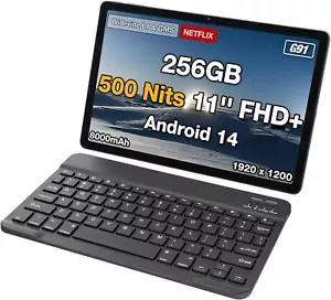 AGM PAD T2 Tablet 8GB+256GB 11" FHD 500 Nits Brightness 8000mAh G91 Widevine L1 - Bild 1 von 9
