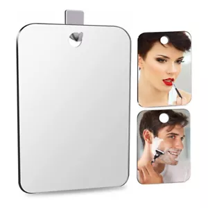 Shave Mirror With Hook Bathroom Shower Fogless Shaving Mirror 17X13cm - Picture 1 of 9