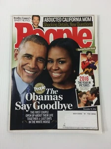 Obama People Magazine Special Double Issue Obamas Say Goodbye Dec 19 2016 - Bild 1 von 7