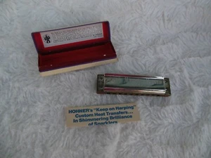 Marine Band Harmonica Key C Germany No 1896 With Box M Hohner - Picture 1 of 1