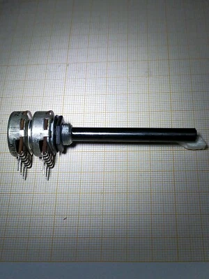 2x220 K  Potentiomètre Pot Potentiometer 2x 220 K ohm Lin axe 6    P.N148 - Photo 1/4