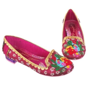 Zapatos de cacatúa para dos - rosa de elección irregular tacones vintage - Imagen 1 de 7