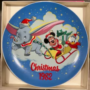 Plato Coleccionista Navidad Vintage Disney 1982 por Schmid LE5851/11000 - Imagen 1 de 3