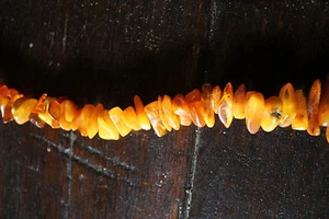  Nature real Amber Butterscotch Necklace 老琥珀 Natur Bernsteinkette Bernstein 126g - Bild 1 von 5