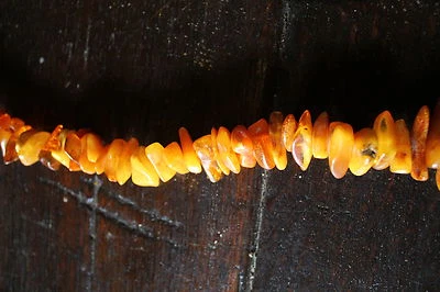  Nature real Amber Butterscotch Necklace 老琥珀 Natur Bernsteinkette Bernstein 126g - Bild 1 von 4