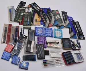 Large Assorted Ball point pen and ink lot open and sealed refills - Picture 1 of 8