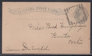 Canada - Sep 20, 1893 Brantford, ON Square Circle Cancel - Picture 1 of 1