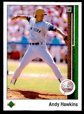 1989 Upper Deck - Andy Hawkins #708 - Image 1 of 2