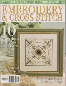 SYLVIA KENNEDY [EDITOR] Embroidery & Cross Stitch Vol 14 No 3: 10 must have proj - Picture 1 of 1