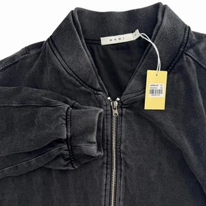 NWT MNML Mens Layered Bomber Jacket Full Zip Vtg Wash Sz XL Indie 90s Gorpcore - Picture 1 of 8
