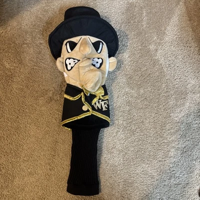 EUC Wake Forest University Demon Deacon Golf Club Driver Head Cover Plush NWOT - Image 1 of 4