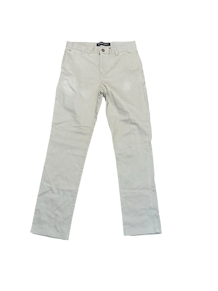 Pantalones Uniforme French Toast Caqui Pierna Recta Jóvenes Niños 16 Escuela Chino Foto 1 de 4