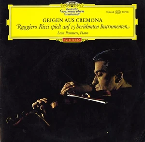 DGG SLPEM-136464 Red Stereo RUGGIERO RICCI The Glory of Cremona Violins LP EX - Picture 1 of 3