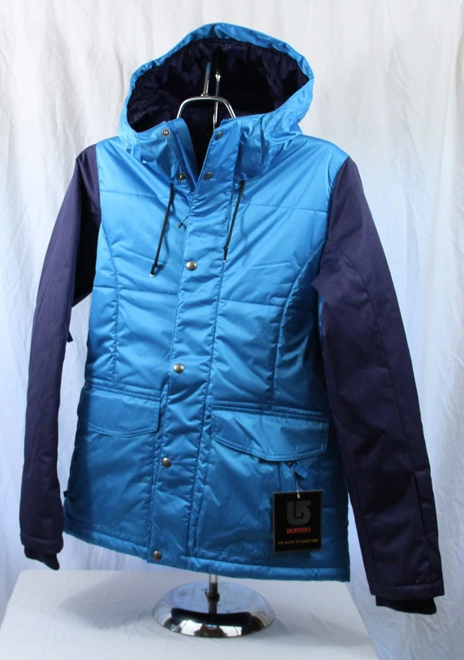 New Burton TWC Snuggle Muffin Snowboard Jacket Women's Small Blu-Ray / Hesher - Image 1 of 1