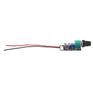 DC 5V 12V Régulateur de Vitesse d'Aération PWM Réglable + Interrupteur à Bouton 2/3 Fils-9050 - Photo 1/8