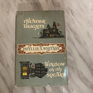 Thunder Heights & Window on the Square (Two Novels) by Phyllis A. Whitney - Imagen 1 de 11