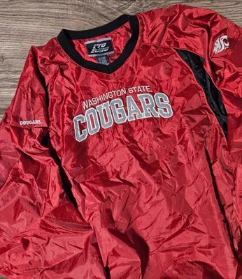 Rare WSU Cougars Jacket XL Washington State Cougars VINTAGE Sweater - Image 1 of 4