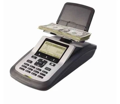 Máquina de contagem de dinheiro Tellermate T-iX 3500 moeda com adaptador e bandeja - Imagem 1 de 4