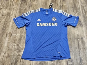 Maglia Calcio Uomo Adidas Chelsea 2012-13 Chelsea Home X23745 Tg L NUOVA - Foto 1 di 9