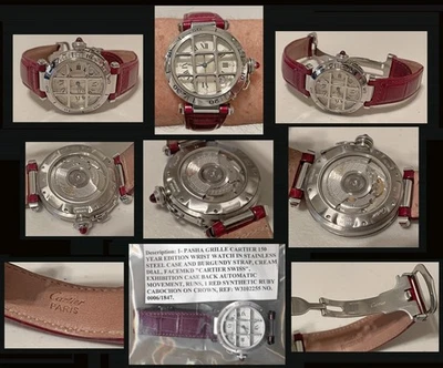 🔥PARRILLA CARTIER PASHA 150º ANIVERSARIO (#6 de 1847) GARANTIZADA AUTÉNTICA/CASI NUEVA🔥 Foto 1 de 4