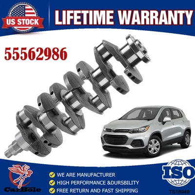 Engine Crankshaft For Chevrolet Cruze Trax Sonic Saturn 1.8L 55562986 55354227 - Image 1 of 4