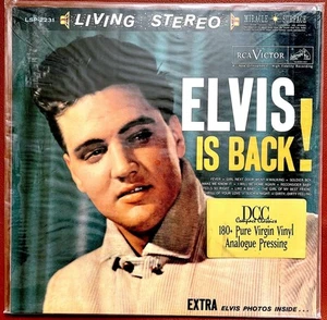 Lp Elvis Is Back Presley Dcc Limited Edition 180G Ght Record - Foto 1 di 3