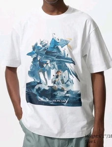 Traje Móvil UNIQLO GUNDAM 45 Aniversario UT Gráfico Talla L Grande Japón - Imagen 1 de 6