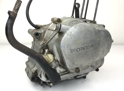 81 Honda XL 80S XL80S Engine Motor Bottom End Crank Cases Transmission - Image 1 of 4