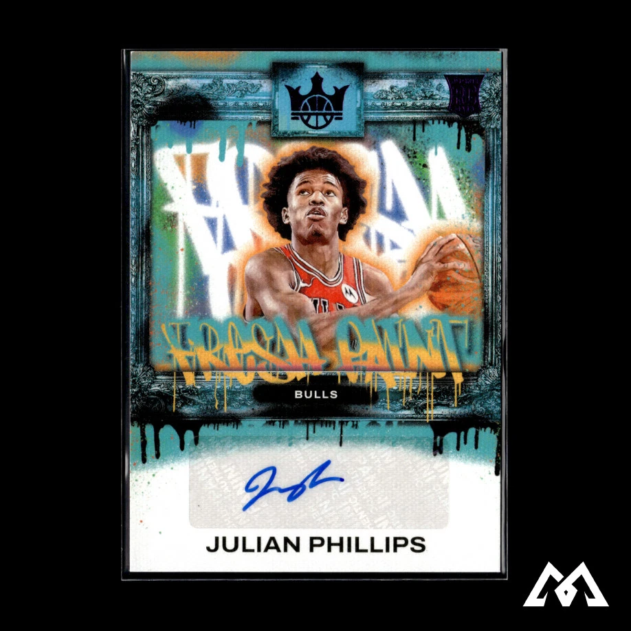 2023-24 Panini Court Kings #FP-JPC Julian Phillips Fresh Paint Violet #/49 - Image 1 of 2