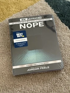 Nope STEELBOOK (4K UHD Blu-ray) Best Buy Exclusive Sealed NEW - FREE SHIPPING - Picture 1 of 2