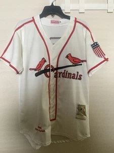 Stan Musial Jersey Cooperstown Mitchell & Ness Jersey Tag 48 - Picture 1 of 10