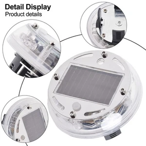 Solar Powered Wheel Lights for Night Driving with Ultra High Brightness - Picture 1 of 24