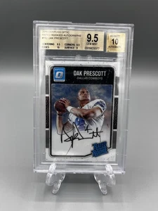 2016 Donruss Optic Rookie Auto #022/150 Dak Prescott BGS 9.5 RC Dallas Cowboys - Bild 1 von 2