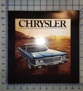 1973 Chrysler Brochure Original Newport New Yorker Town Country - Bild 1 von 1