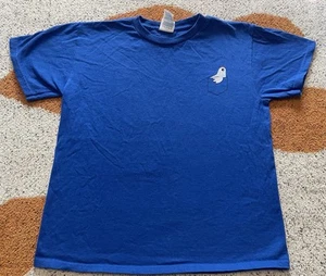 Kids Youth Medium Blue Delta Pocket Chicken Tee - Picture 1 of 7