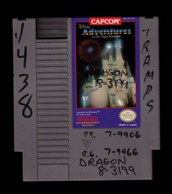 Disney Adventures In the Magic Kingdom NES - Cart Only - Tested