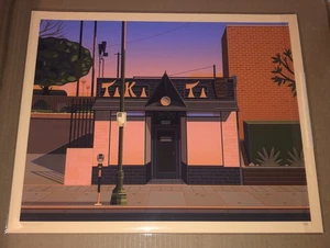 Impresión artística George Townley Tiki Ti LE #11/60 Los Angeles Tiki Bar 2021 ¡RARA! Taza - Imagen 1 de 5
