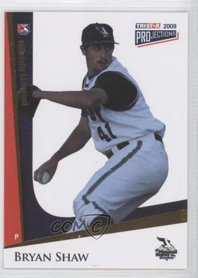 2009 TRISTAR PROjections Gold /25 Bryan Shaw #201 - Image 1 of 2