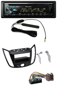 Pioneer CD MP3 AUX DAB USB Autoradio für Ford C-Max Kuga matt schwarz - Bild 1 von 8