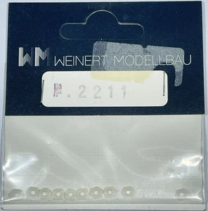 Weinert 2211 Nylonmuttern M2 10 Stück NEU & OVP - Picture 1 of 1