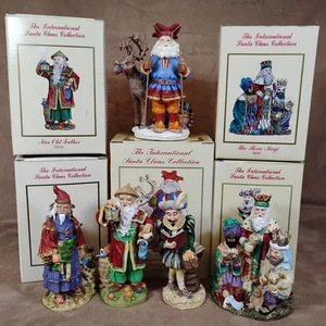 90er Dillard’s Intl Santa Sammlung Lot 5 mit Boxen - Spanien Japan China Lappland - Bild 1 von 18