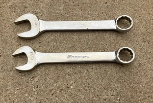 (2) Snap-on OEX Series 12-pt Combination Wrenches - 5/8" & 11/16" - Picture 1 of 3