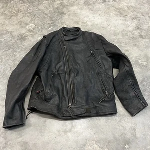 Chaqueta de moto de cuero Evel Kneivel EK1 de colección rara para hombre pesada 3XL - Imagen 1 de 8