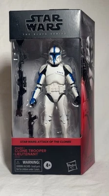 "Star Wars Black Series Attack of the Clones Phase 1 Clone Trooper Teniente 6""" Foto 1 de 4