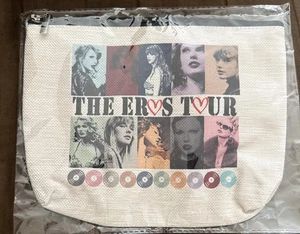 Taylor Swift Merch Kosmetiktasche The Eras Tour Canvas 10 x 8 Kosmetiktasche NEU - Bild 1 von 2